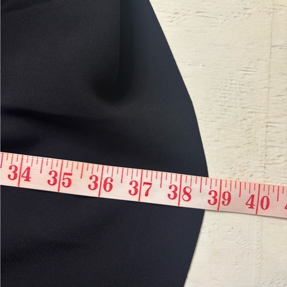 rsvp by TALBOTS Black Shift Dress Size 16P Petite Lace Bell Sleeves - Picture 4 of 7